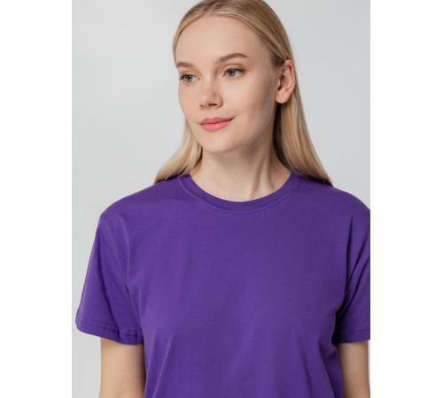 Футболка унисекс T-bolka 140, фиолетовая