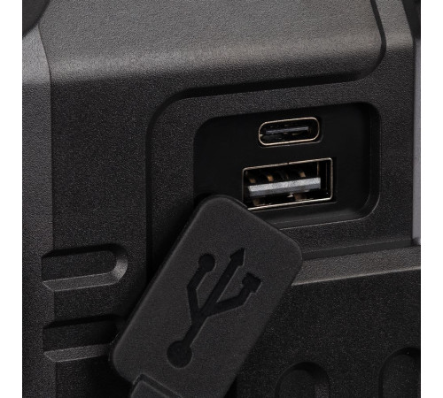 Кемпинговый фонарь-лампа аккумуляторный Yol, черный