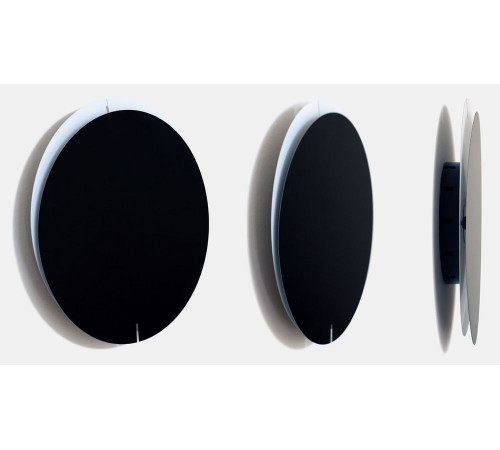 Часы настенные Melancholia Clock, черные