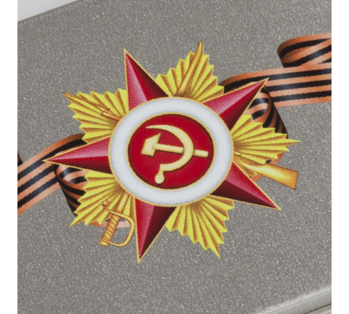 Коробка Pragmax S, прямоугольная, серебристая