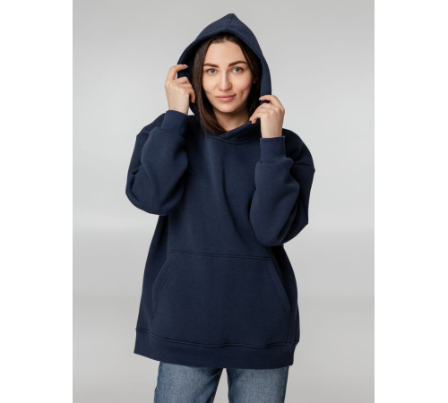 Худи Kulonga Oversize, темно-синее