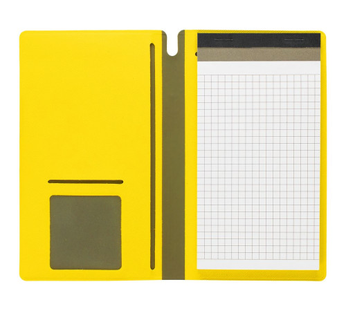 Блокнот Dual, желтый