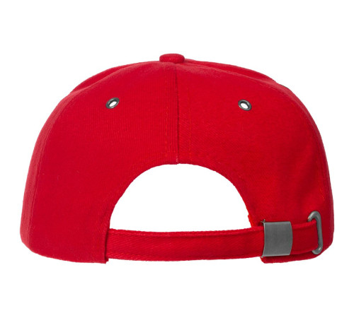Бейсболка Classic, красная с белым кантом