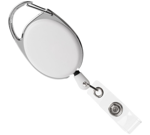 Ретрактор Access New с карабином, белый