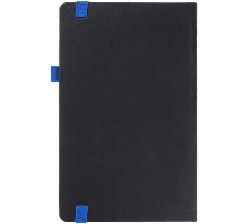 Ежедневник Ton, недатированный, черный с синим