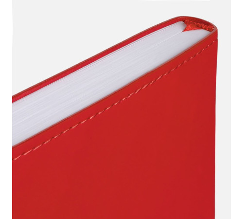 Ежедневник Tact, недатированный, красный