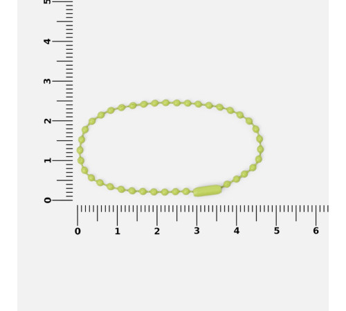 Цепочка для крепления Sharic, желтый неон