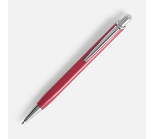 Ручка шариковая Konvent, матовая, красная