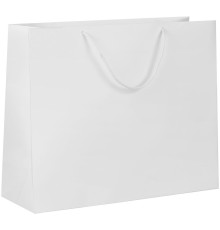 Пакет бумажный с ламинацией Lami Tote L, белый