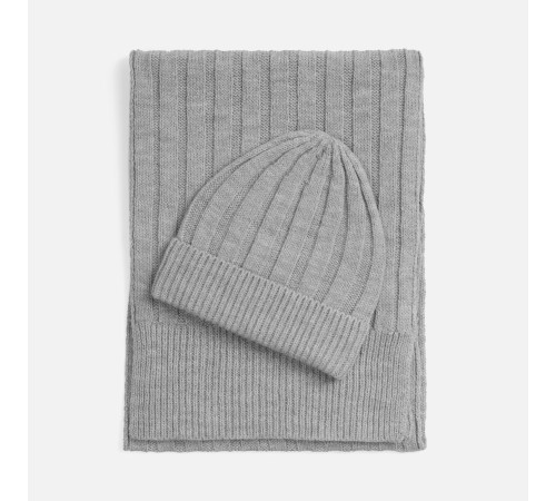 Шапка Bellish, светло-серый меланж