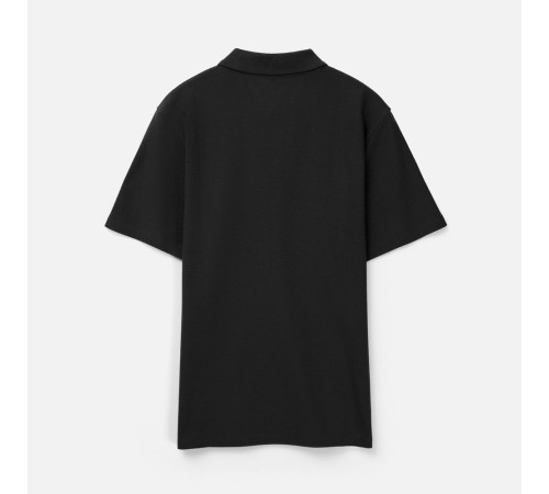 Рубашка поло унисекс Tervise, черная