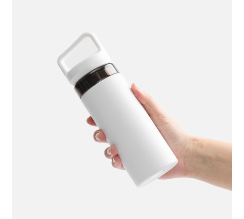 Термостакан Leval с ситечком, белый