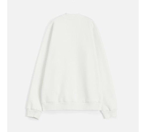 Бомбер унисекс AtmosWear, молочно-белый