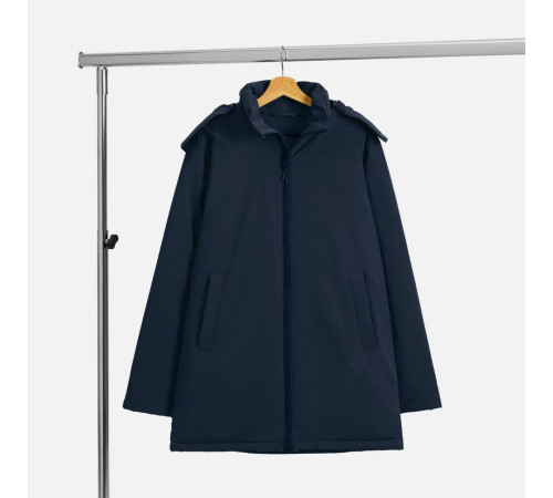 Куртка-парка унисекс Sfera, темно-синяя