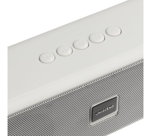 Беспроводная стереоколонка Uniscend Roombox, светло-серая