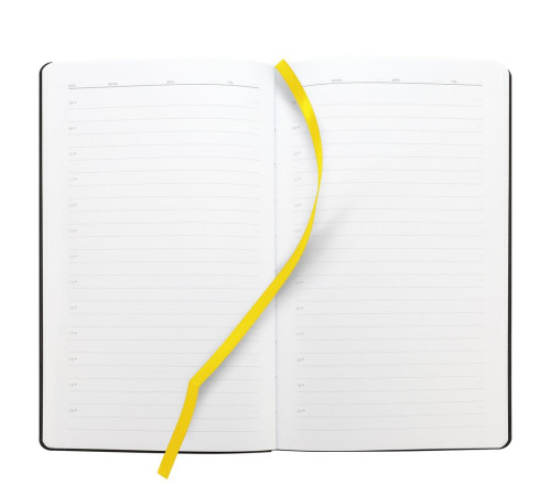 Ежедневник Knit, недатированный, желтый