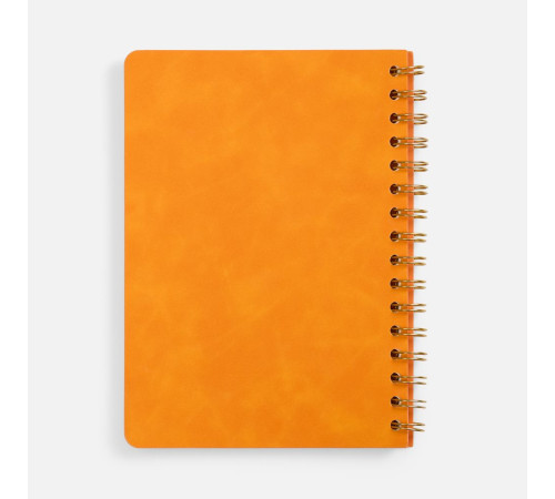 Ежедневник Spiral, недатированный, оранжевый