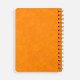 Ежедневник Spiral, недатированный, оранжевый