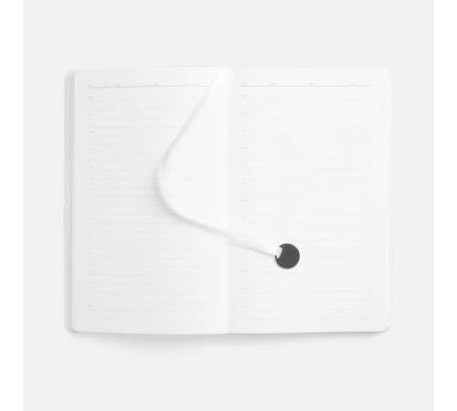 Ежедневник Waltz, недатированный, белый