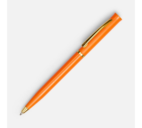 Ручка шариковая Euro Gold, оранжевая