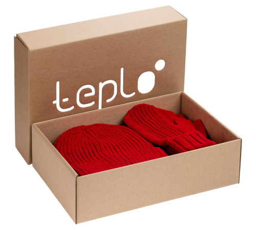 Коробка Teplo, большая, крафт