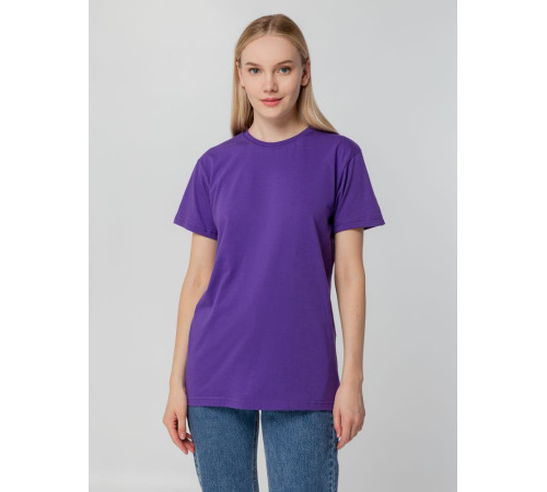 Футболка унисекс T-bolka 140, фиолетовая