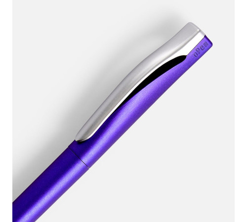 Ручка шариковая Pin Silver, фиолетовый металлик