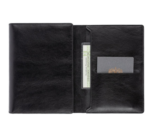 Ежедневник-портфолио Napoli, недатированный, черный