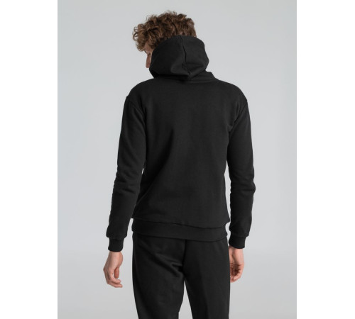 Толстовка на молнии с капюшоном Unit Siverga Heavy, черная