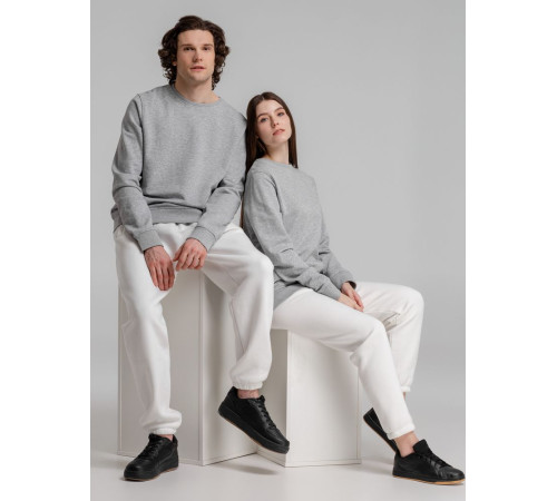 Свитшот унисекс BNC Inspire (Organic), серый меланж