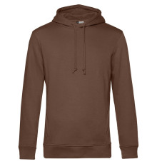 Толстовка с капюшоном унисекс BNC Inspire (Organic), коричневая (мокко)