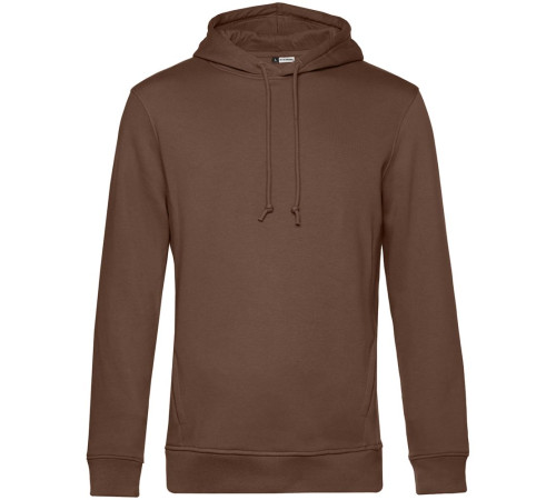 Толстовка с капюшоном унисекс BNC Inspire (Organic), коричневая (мокко)