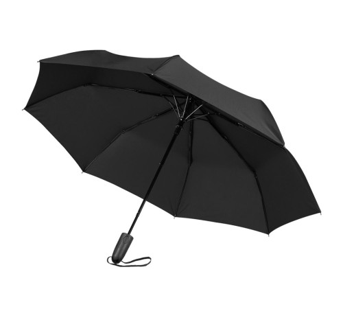 Складной зонт Magic с проявляющимся рисунком, черный