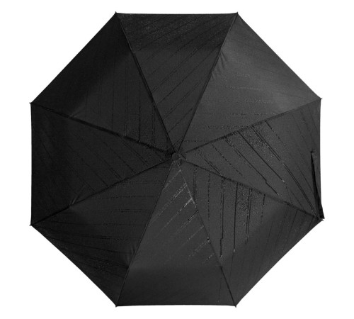 Складной зонт Magic с проявляющимся рисунком, черный