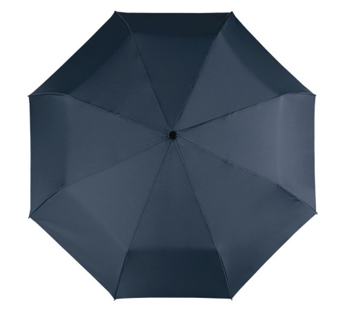 Складной зонт Magic с проявляющимся рисунком, темно-синий