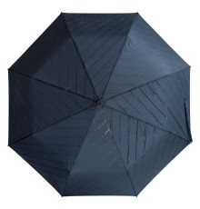 Складной зонт Magic с проявляющимся рисунком, темно-синий