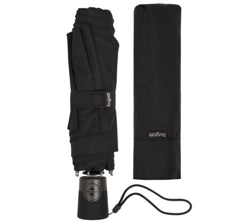 Складной зонт Take It Duo, черный