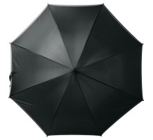 УЦЕНКА! Зонт-трость светоотражающий Reflect, черный