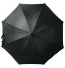 УЦЕНКА! Зонт-трость светоотражающий Reflect, черный