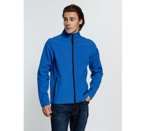 Куртка софтшелл мужская Race Men ярко-синяя (royal)