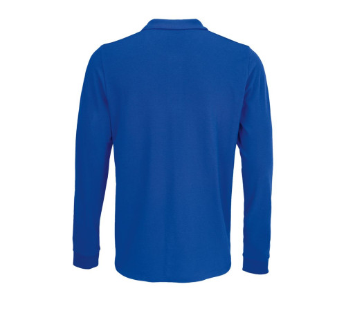 Рубашка поло с длинным рукавом Prime LSL, ярко-синяя (royal)