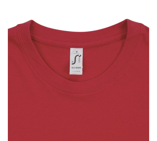 Футболка унисекс Regent 150, вишнево-красная