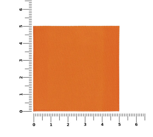 Лейбл тканевый Epsilon, L, оранжевый