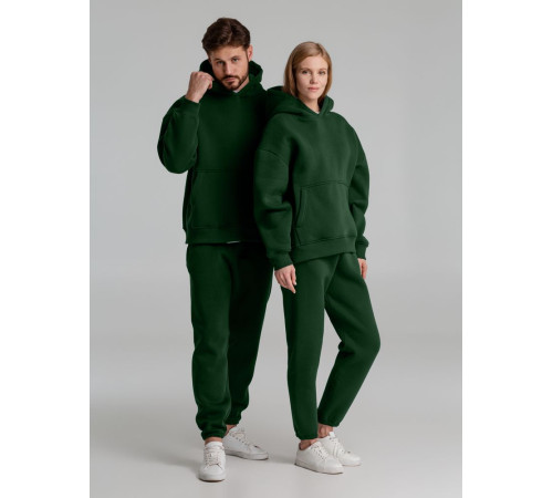 Худи Kulonga Oversize, темно-зеленое