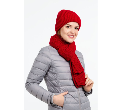 Шарф Nordkapp, глубокий красный