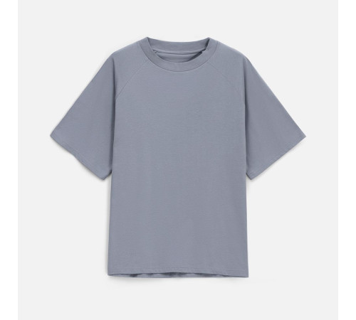 Футболка унисекс оверсайз T2, серая