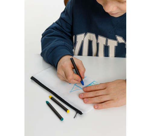 Пенал для раскрашивания Create, белый