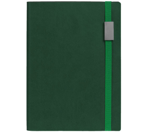 Ежедневник Vivian Metal, недатированный, зеленый