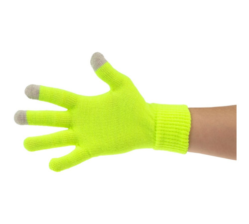 Перчатки сенсорные Urban Flow, салатовые неон