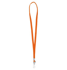Лента с карабином Colorplan, оранжевая